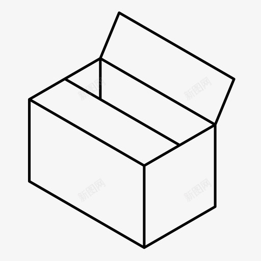 移动箱纸板箱交货箱图标svg_新图网 https://ixintu.com 交货箱 仓库 包裹 移动箱 箱子 纸板箱 装运箱