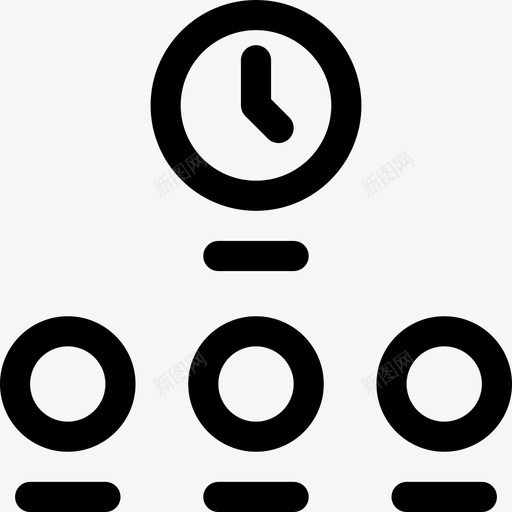 时区时钟时间图标svg_新图网 https://ixintu.com 世界 全球物流 时区 时钟 时间 计时器