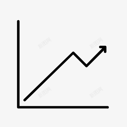 折线图销售报告统计报告图标svg_新图网 https://ixintu.com 折线图 统计 统计报告 销售报告
