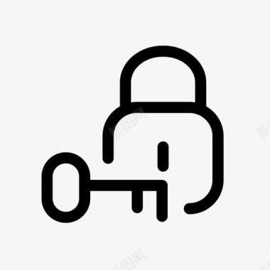 解锁钥匙密码图标图标