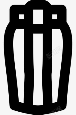 办公裙服装时尚图标图标