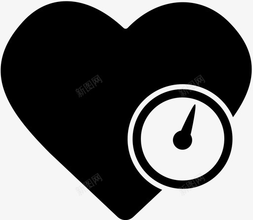 血压健康心脏图标svg_新图网 https://ixintu.com 健康 心脏 血压