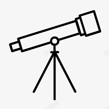 望远镜天体测量学研究图标图标