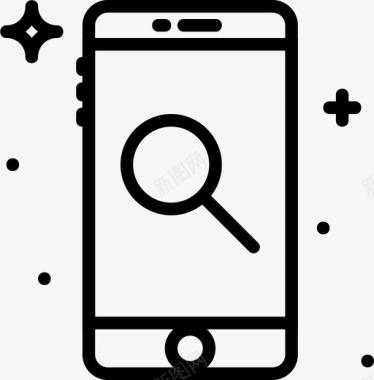 搜索手机通讯功能图标图标