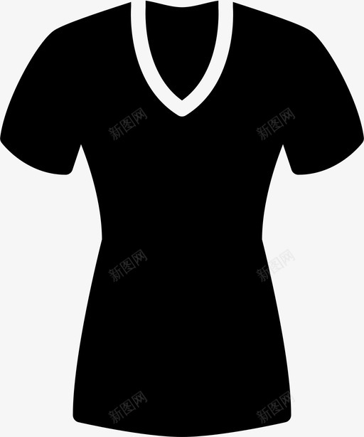 衬衫衣服时尚图标svg_新图网 https://ixintu.com 女士 时尚 时尚女装 衣服 衬衫