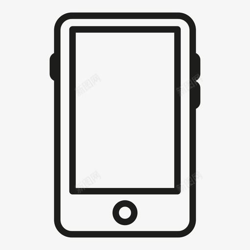 智能手机移动电话设备图标svg_新图网 https://ixintu.com 智能手机 移动电话 设备