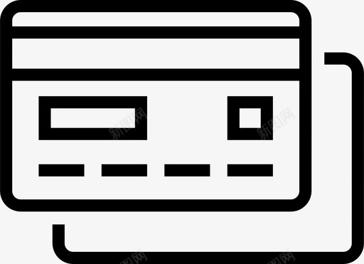 信用卡商业支付图标svg_新图网 https://ixintu.com 信用卡 商业 支付 购物 购物和零售
