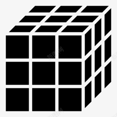 rubikscube街区tessera图标图标