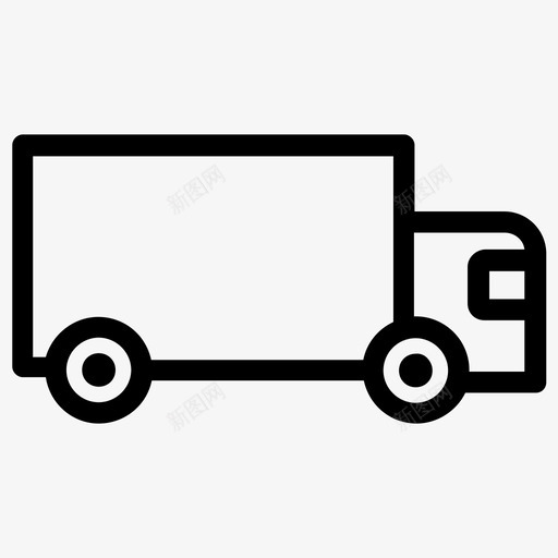 卡车旅行车车辆图标svg_新图网 https://ixintu.com 卡车 旅行车 车辆