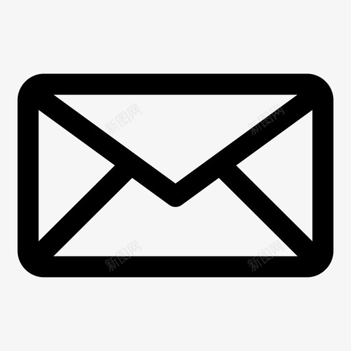 封闭式邮件电子邮件信件图标svg_新图网 https://ixintu.com 信件 封闭式邮件 电子邮件