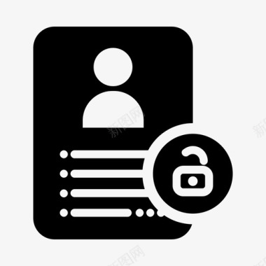 用户文件不安全联系人文档图标图标