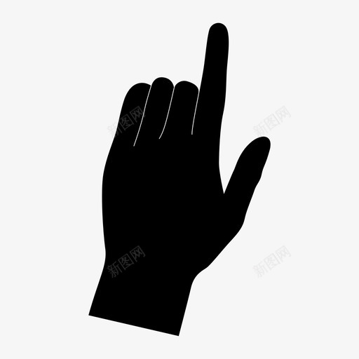 手指手身体图标svg_新图网 https://ixintu.com 手 手指 身体