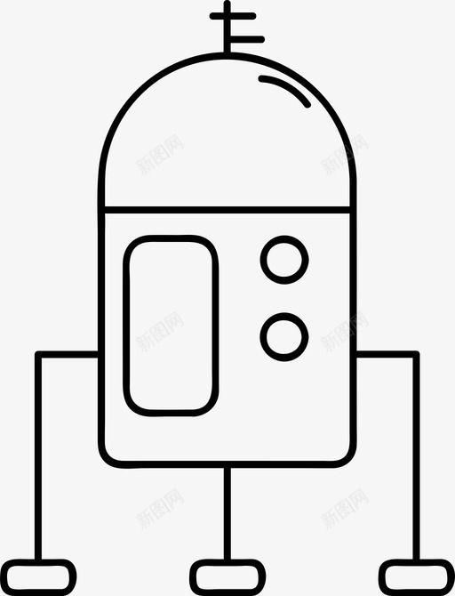 宇宙飞船天文学宇宙图标svg_新图网 https://ixintu.com 天文学 宇宙 宇宙飞船 技术