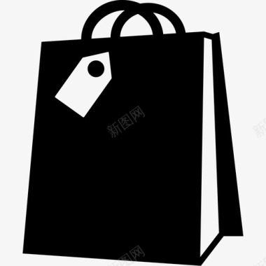 纸袋购买交易图标图标