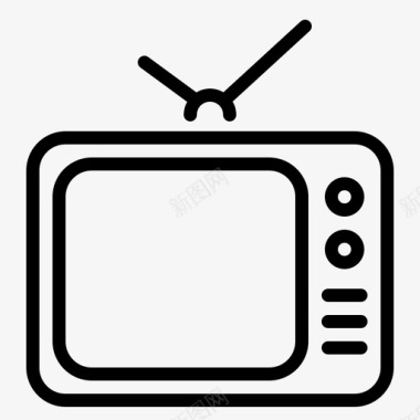 电视电器娱乐图标图标
