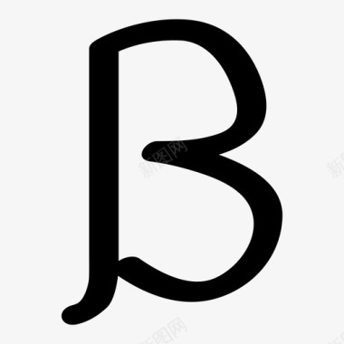 beta字母表希腊语图标图标