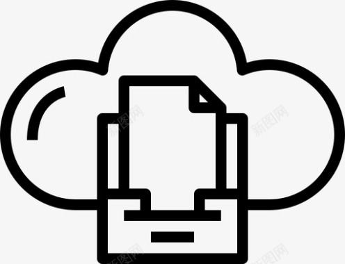 云数据库网络服务器图标图标