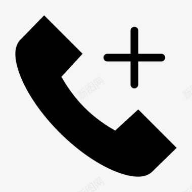 添加呼叫添加联系人添加电话图标图标
