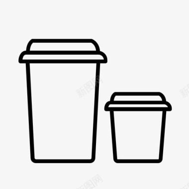 外卖咖啡卡布奇诺意式浓缩咖啡图标图标