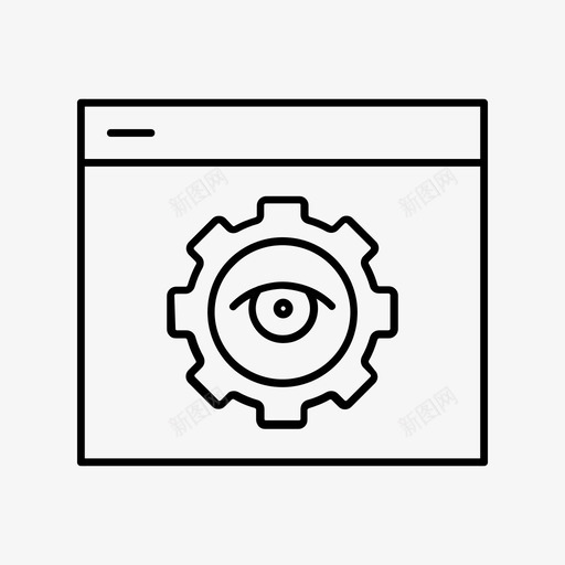网络可见性优化流行度图标svg_新图网 https://ixintu.com 优化 搜索 搜索引擎优化营销ii 流行度 网络可见性 设置