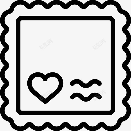 邮票生活方式爱情图标svg_新图网 https://ixintu.com 史密克浪漫生活方式2大纲 浪漫 爱情 生活方式 邮票