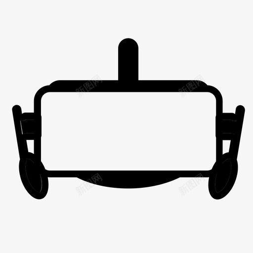 oculus耳机游戏混合现实图标svg_新图网 https://ixintu.com oculus耳机 混合现实 游戏 虚拟现实 裂谷