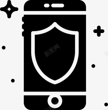 手机安全通讯功能图标图标