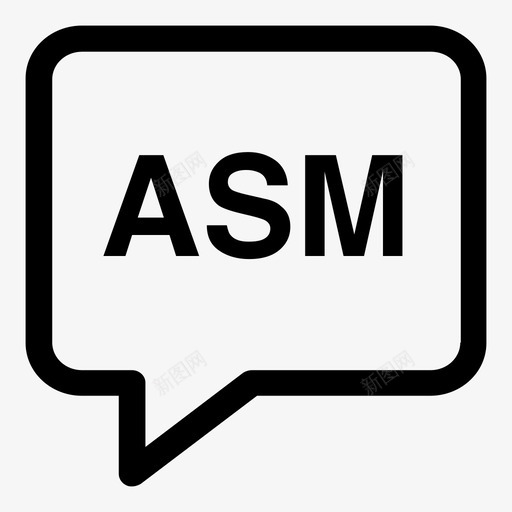 阿萨姆语asmbubble图标svg_新图网 https://ixintu.com asm bubble 口语 语言 语言代码3个字母笔划 阿萨姆语