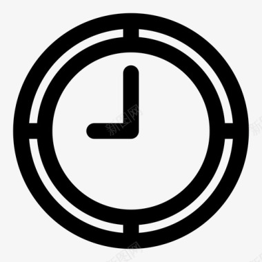 时钟模拟时间图标图标