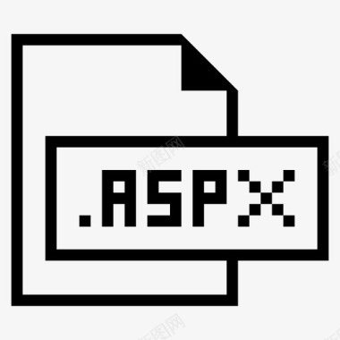 aspx文件扩展名格式图标图标