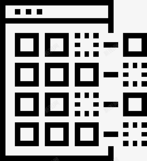 横幅登陆布局图标svg_新图网 https://ixintu.com 布局 数字营销 横幅 登陆 网络 页面