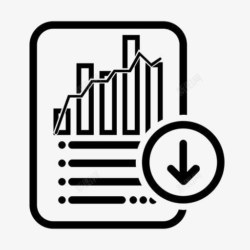 统计报表代数文档图标svg_新图网 https://ixintu.com 代数 文件 文档 统计报表下载