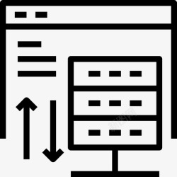 ftp服务ftp上传数据数据库图标高清图片