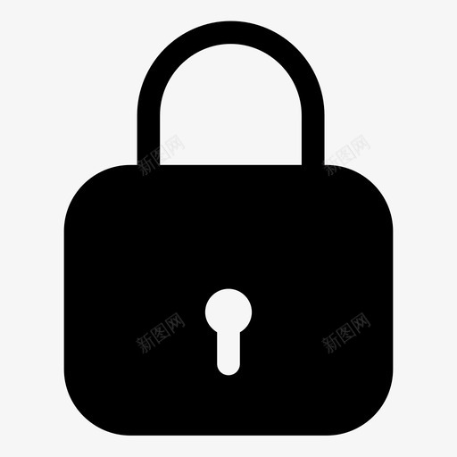 锁定密码私人图标svg_新图网 https://ixintu.com 安全 密码 私人 锁定