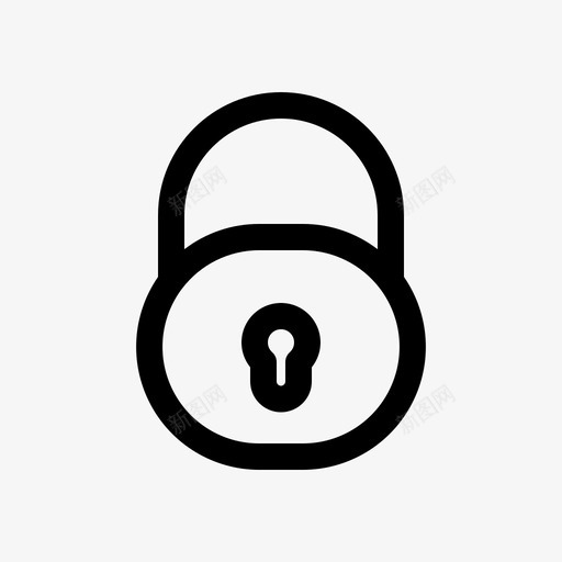 锁定安全安全正常图标svg_新图网 https://ixintu.com 安全 安全正常 锁定 锁定安全图标设置
