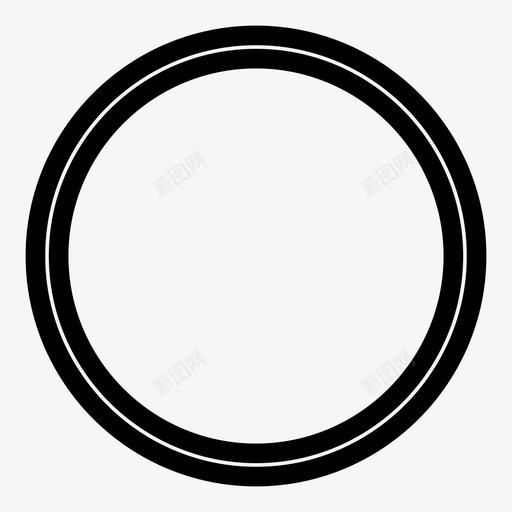 圆几何圆形图标svg_新图网 https://ixintu.com 几何 圆 圆形 形状