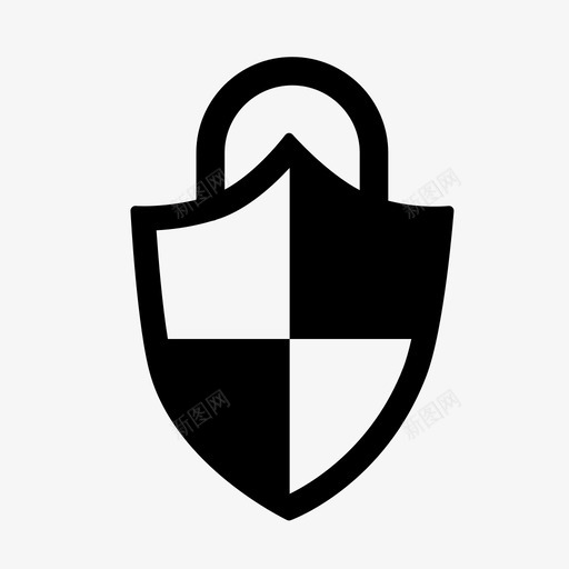 安全隐私保护图标svg_新图网 https://ixintu.com 保护 安全 屏蔽锁 收款 隐私