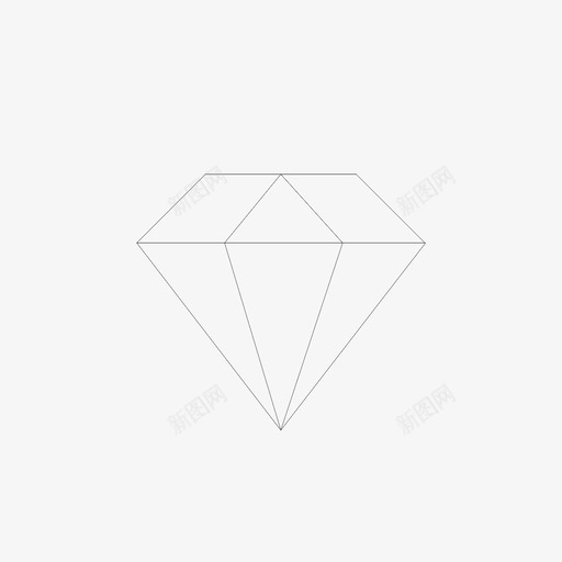 钻石绿宝石宝石图标svg_新图网 https://ixintu.com 宝石 绿宝石 钻石