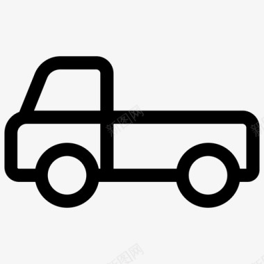 车辆货物卡车图标图标