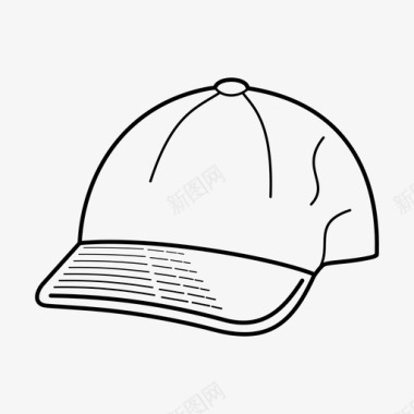 棒球帽服装衣服图标图标