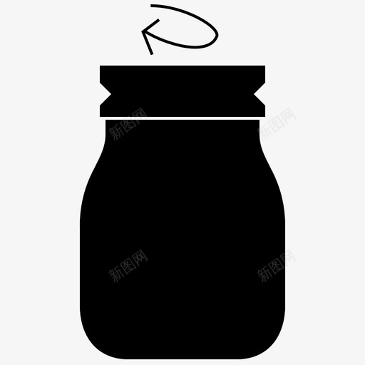 封闭瓶杯子玻璃杯图标svg_新图网 https://ixintu.com 冰沙 封闭瓶 杯子 玻璃杯 维生素 美味的冰沙饮料