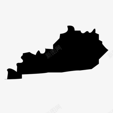 肯塔基州州美国图标图标