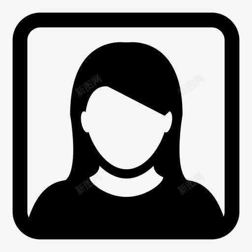 女人化身人类图标svg_新图网 https://ixintu.com 人 人类 化身 女人 女孩 用户 轮廓向量图标