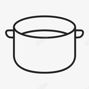 锅汤炊具图标图标