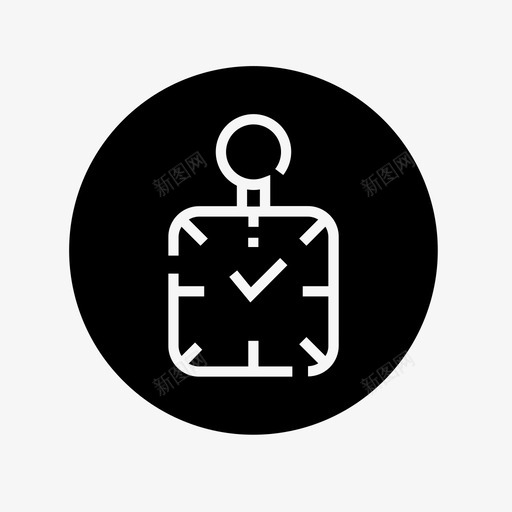 计时器闹钟秒表图标svg_新图网 https://ixintu.com ui实心圆形按钮 秒表 计时器 闹钟