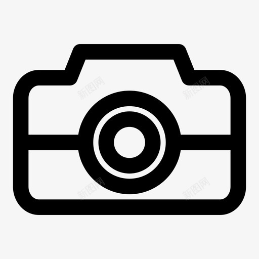 照相机镜头摄影图标svg_新图网 https://ixintu.com 变焦 拍摄 摄影 照相机 镜头