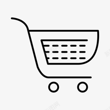 购物车购物篮商务图标图标