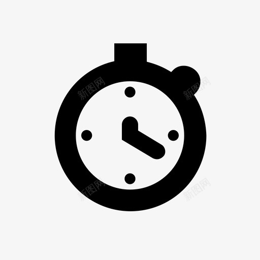 时钟闹钟倒计时图标svg_新图网 https://ixintu.com 倒计时 启动器图标 时钟 秒表 计时器 闹钟