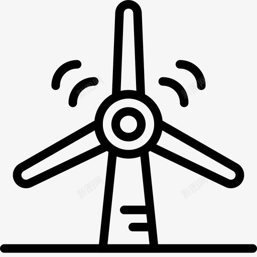 风电机组生态工业图标svg_新图网 https://ixintu.com 史密森生态概述 工业 生态 风电机组