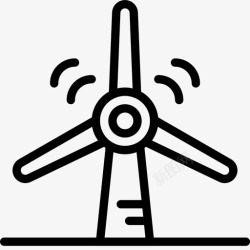 风电机组内部风电机组生态工业图标高清图片